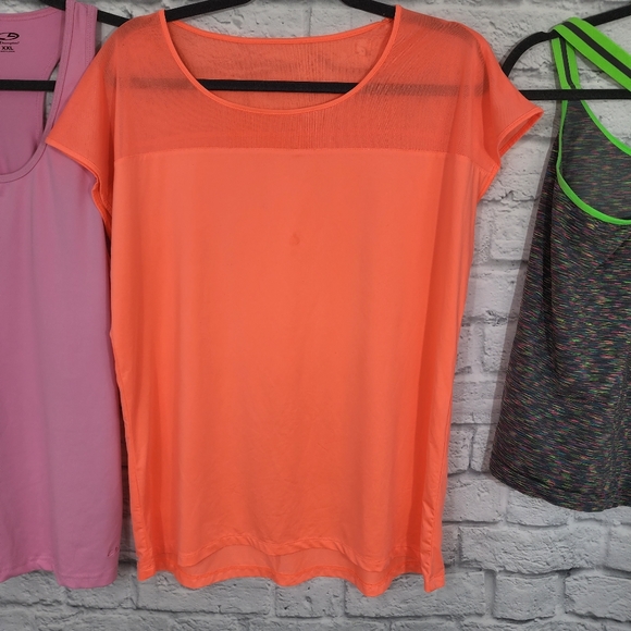 C9/Danskin/No Boundaries 3 Piece Colorful Tank Bundle - Picture 5 of 12